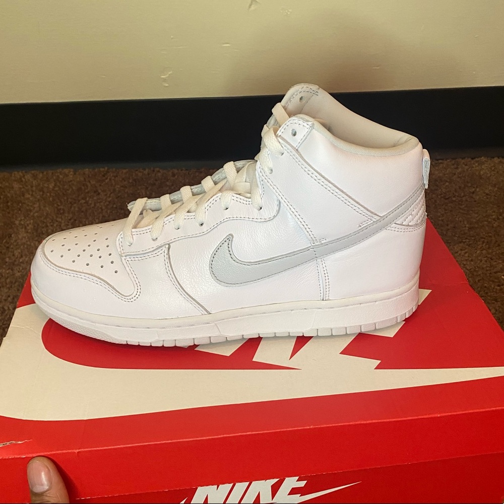 Pure Platinum Nike Dunk Hi SP 2020 Release